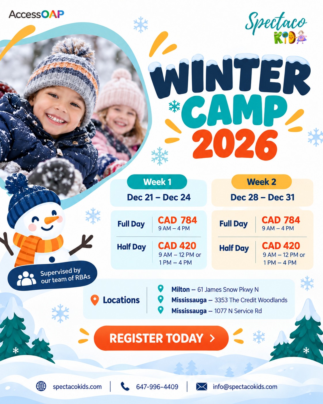Winter Camp 2026