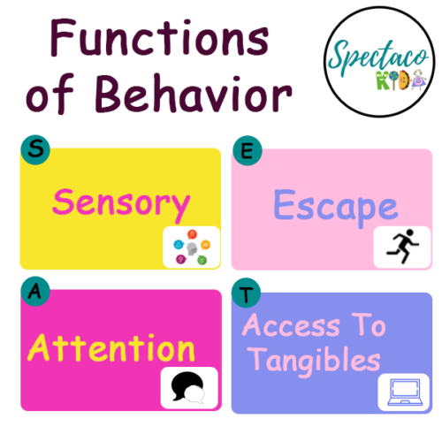 The Functions Of Behaviour – Spectacokids: Speech & ABA Therapy Milton