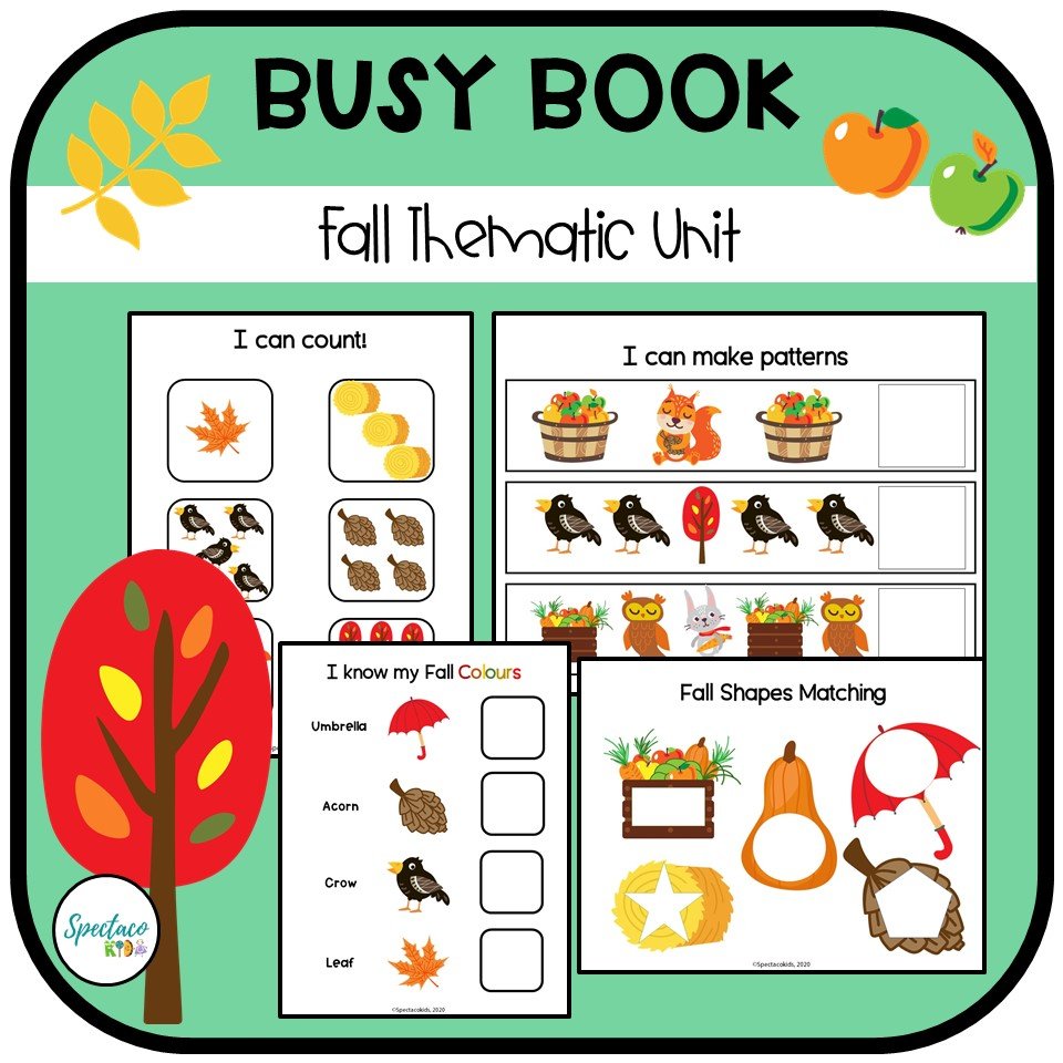 Busy Book Free Printables