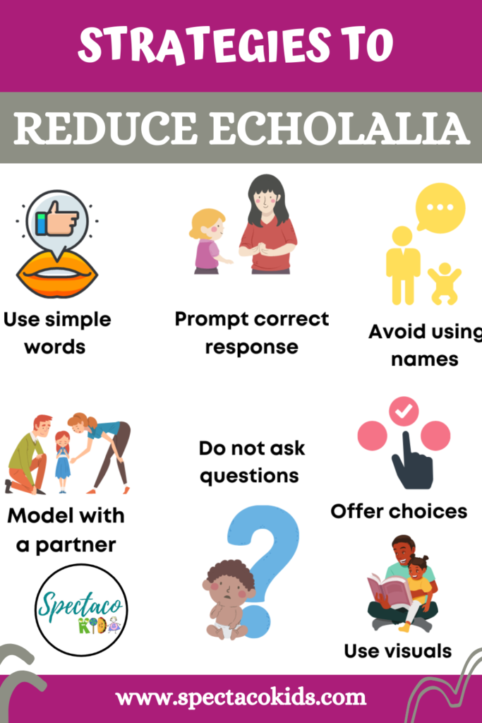 Strategies To Reduce Echolalia Spectacokids